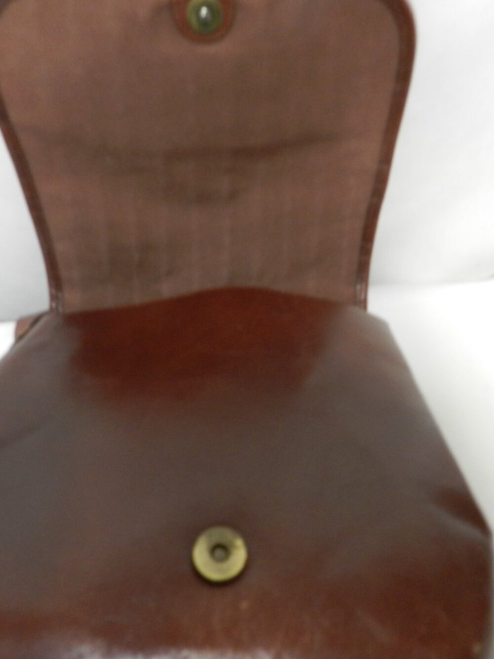 Fossil Vintage Woven Leather shoulder bag purse basket weave brown adjustable - Picture 13 of 15